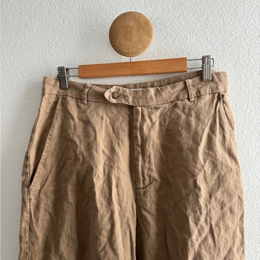 Reformation Wide Leg Linen Pants